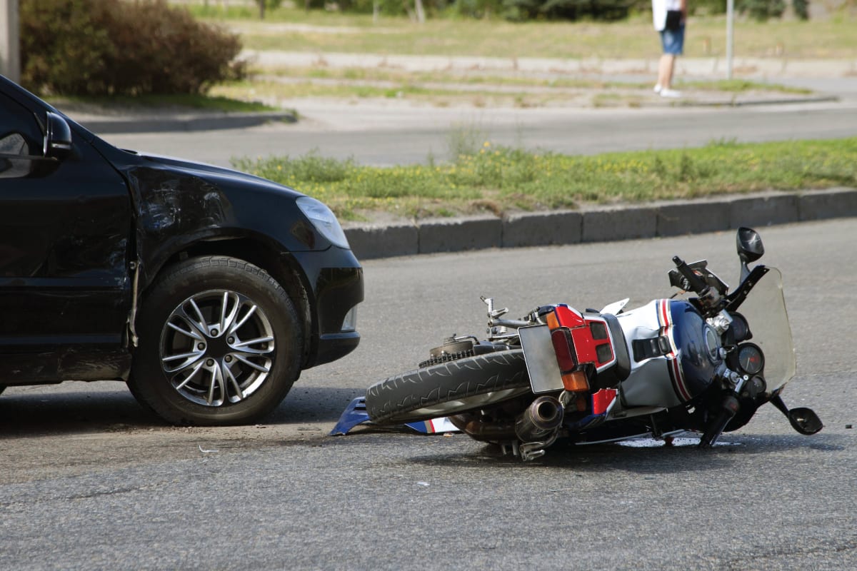 Motorcycle wrecks accidents