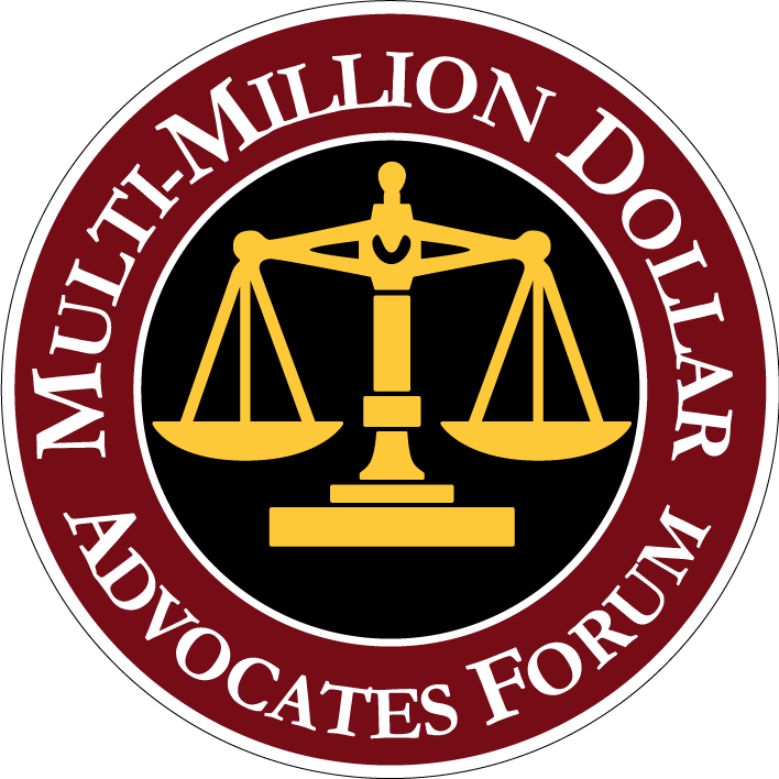 Multi million dollar advocates forum seal