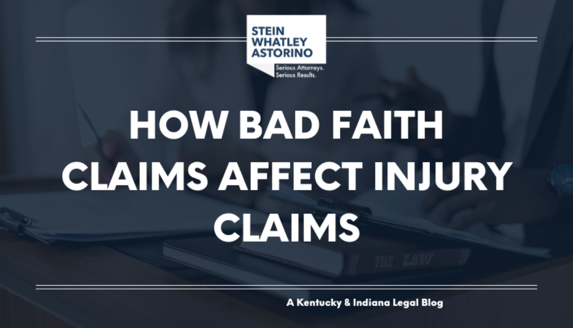 How Bad faith claims affect injury claims