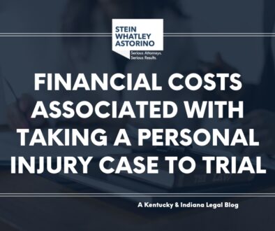 Financial Costs Associated with Taking a Personal Injury Case to Trial