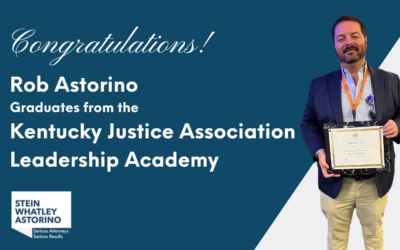 Rob Astorino graduates from the Kentucky justice Association leadership academy