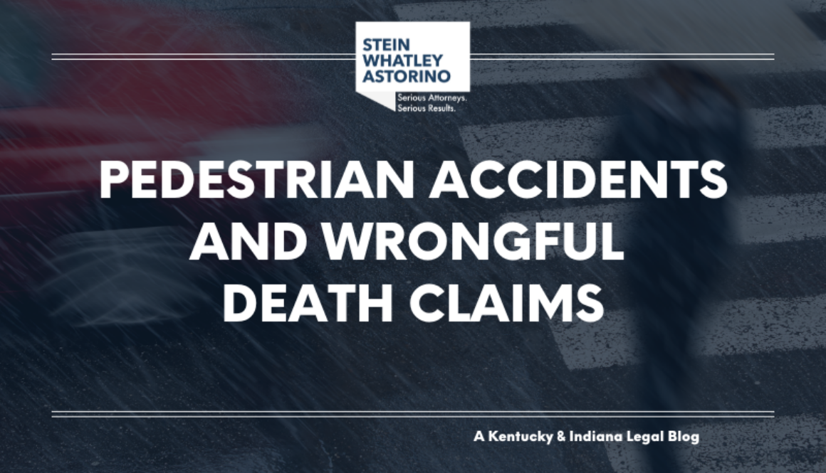 Pedestrian Accidents and Wrongful Death Claims blog alert