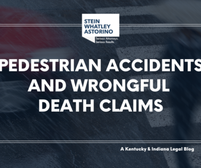 Pedestrian Accidents and Wrongful Death Claims blog alert