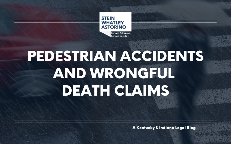 Pedestrian Accidents and Wrongful Death Claims blog alert