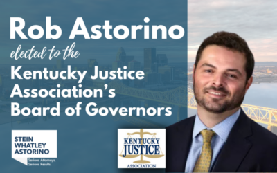 Rob Astorino elected to the Kentucky Justice Association's Board of Governors announcement