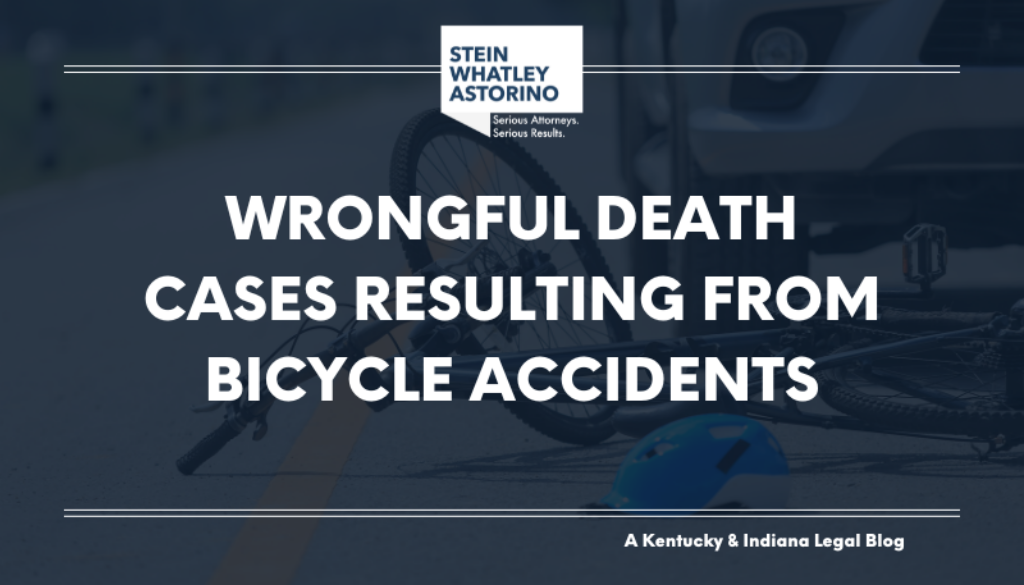 Wrongful Death Cases Resulting from Bicycle Accidents blog annoucement