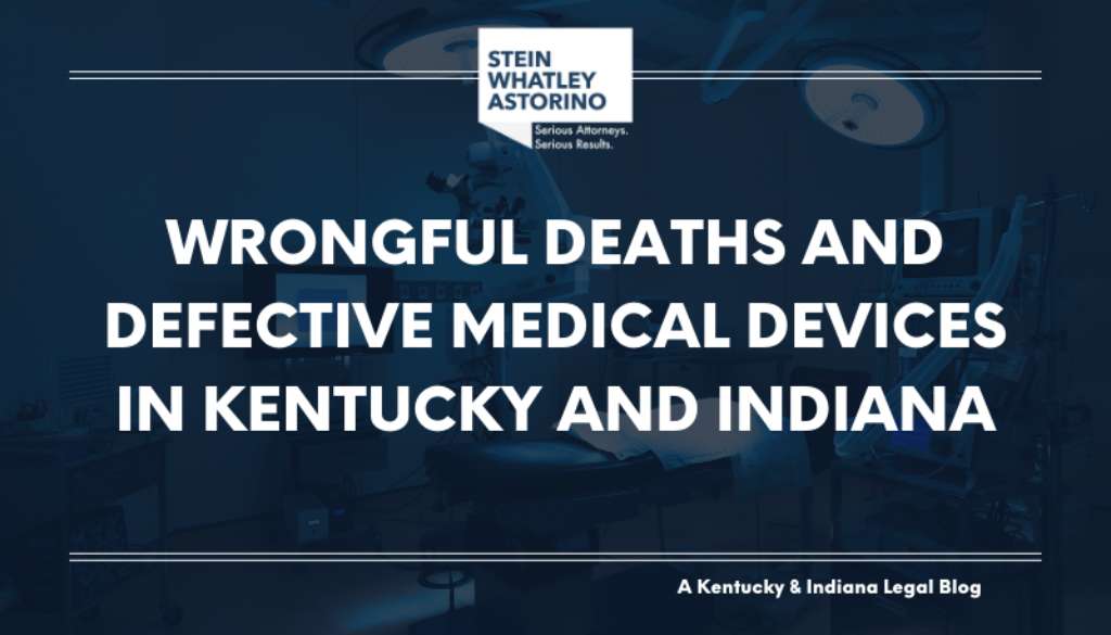 Wrongful Deaths Caused by Defective Medical Devices in Kentucky and Indiana blog announcement