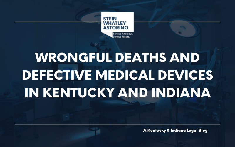 Wrongful Deaths Caused by Defective Medical Devices in Kentucky and Indiana blog announcement