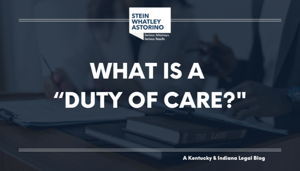 What is duty of care blog announcement