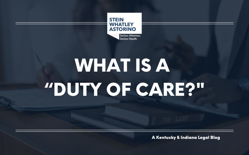 What is duty of care blog announcement