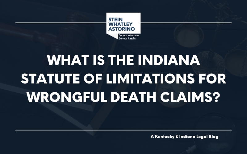 What is the Indiana Statute of Limitations for Wrongful Death Claims blog announcement