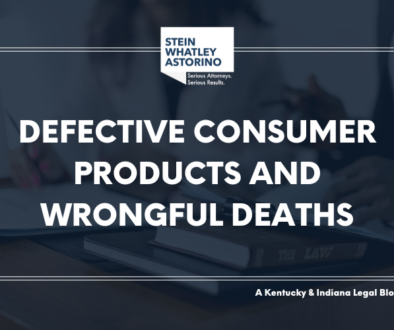 Defective consumer products and wrongful deaths blog annoucement