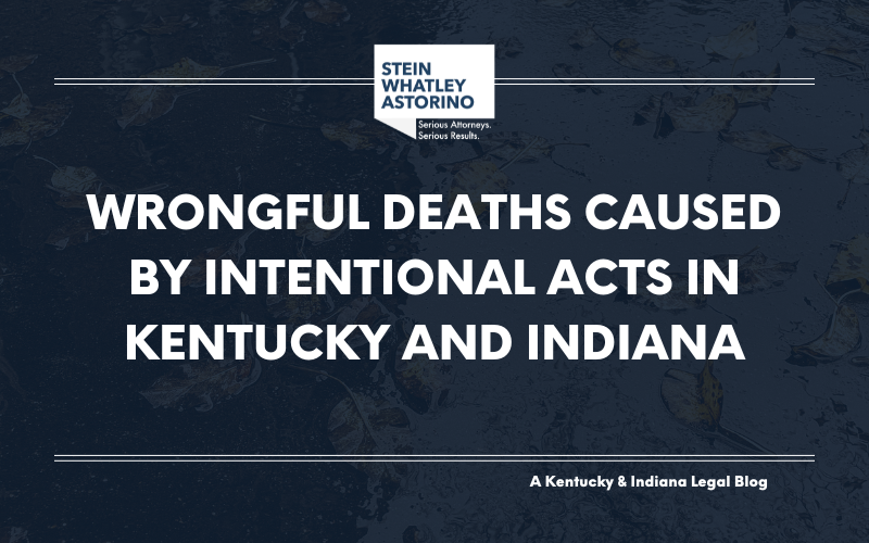 Wrongful Deaths Caused by Intentional Acts in Kentucky and Indiana blog announcement