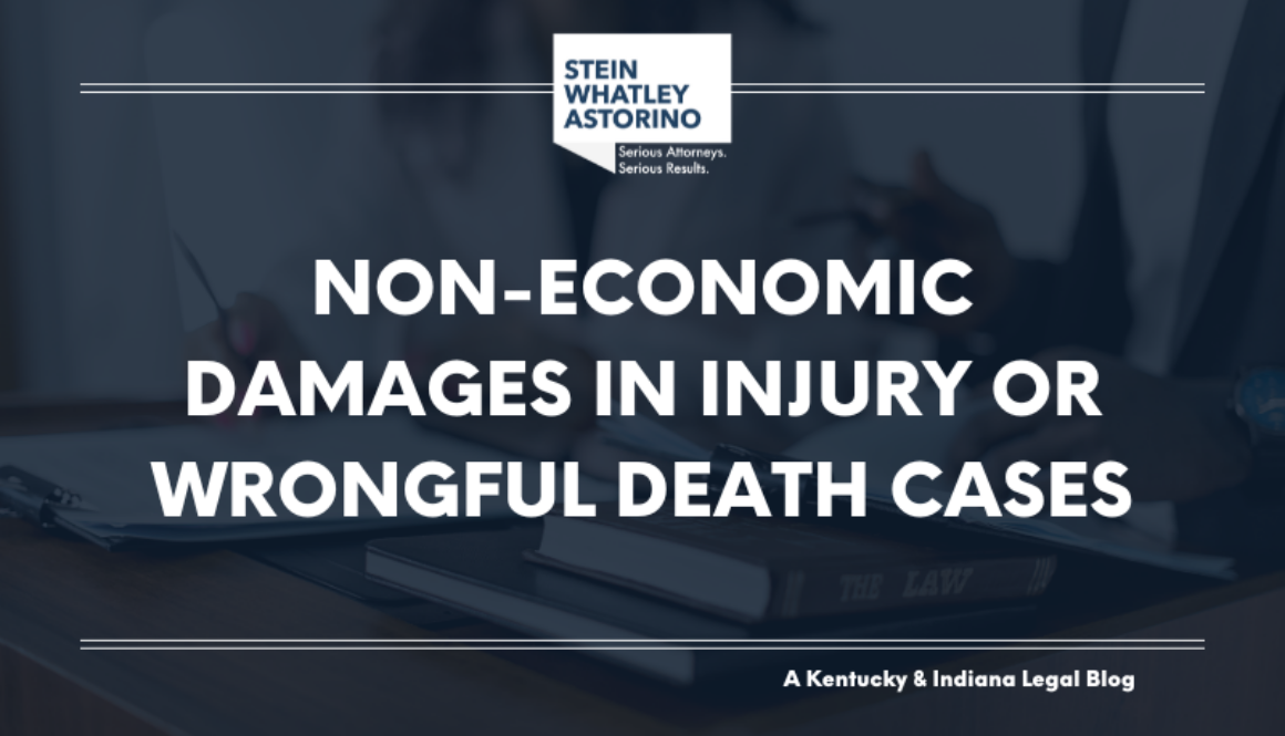 Non-Economic Damages in Injury or Wrongful Death Cases blog alert