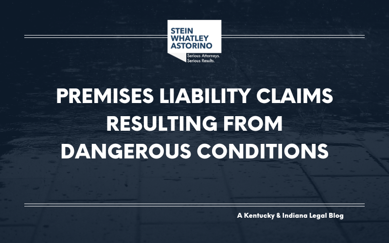 Premises Liability and Wrongful Death Claims Resulting from Dangerous Conditions blog announcement